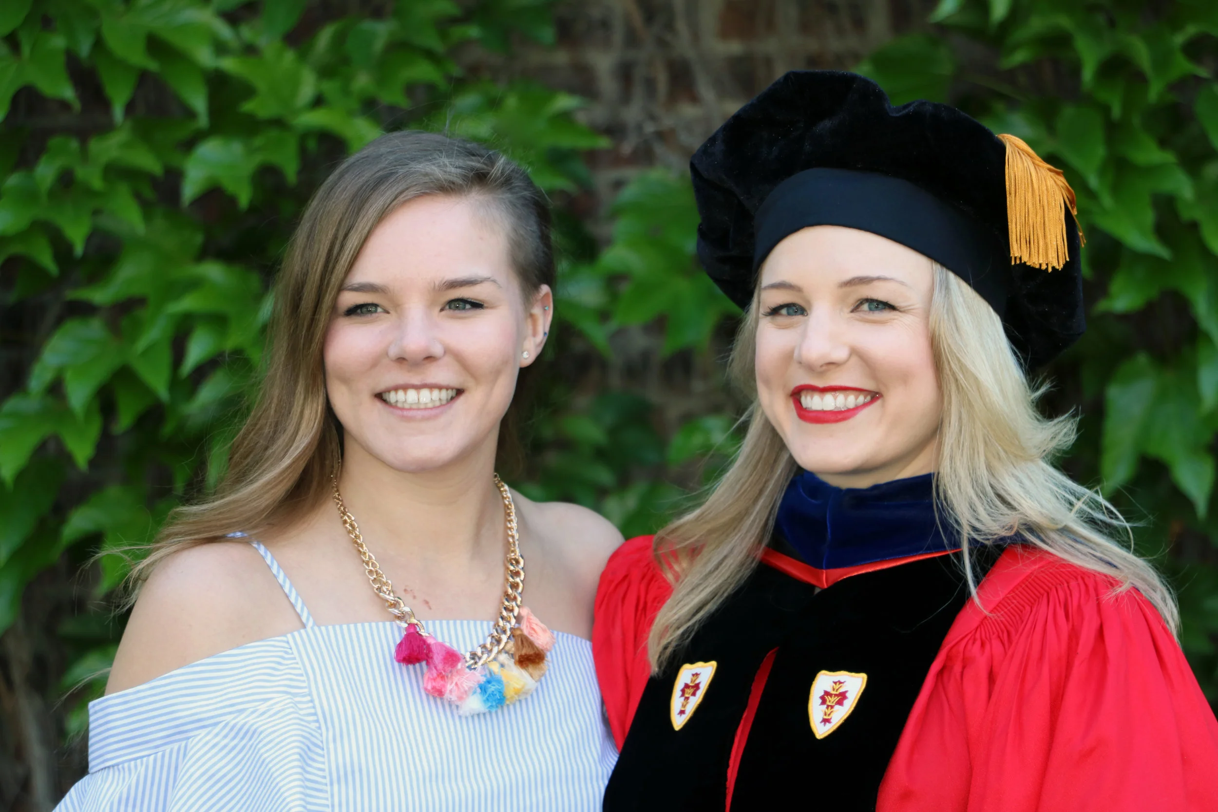 My sister Taylor, the photographer behind today's post, rocking some fiber with her handmade tassel necklace.