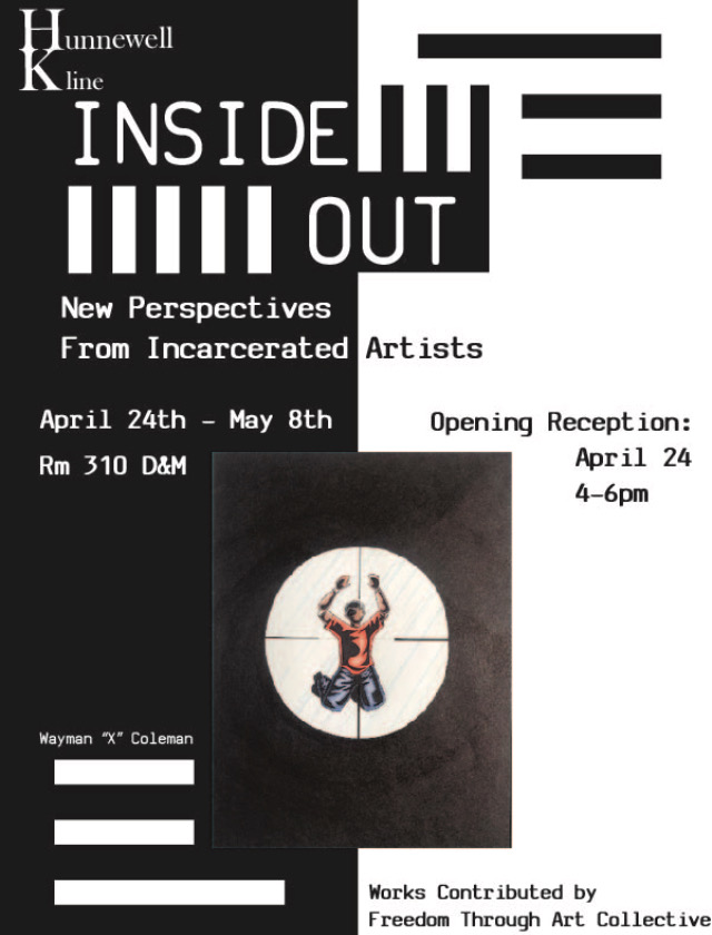 Graphic design students brought their expertise to bear on our provocative press materials.