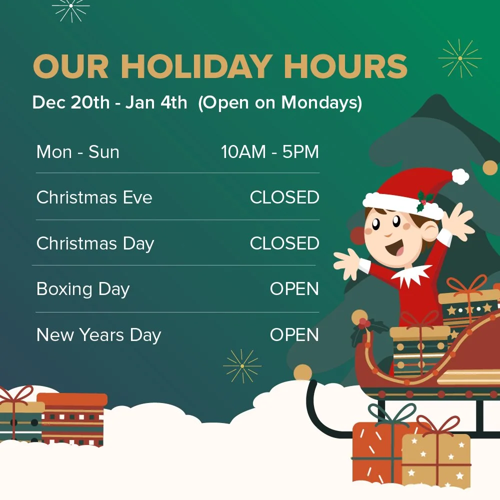 CLOSED CHRISTMAS EVE