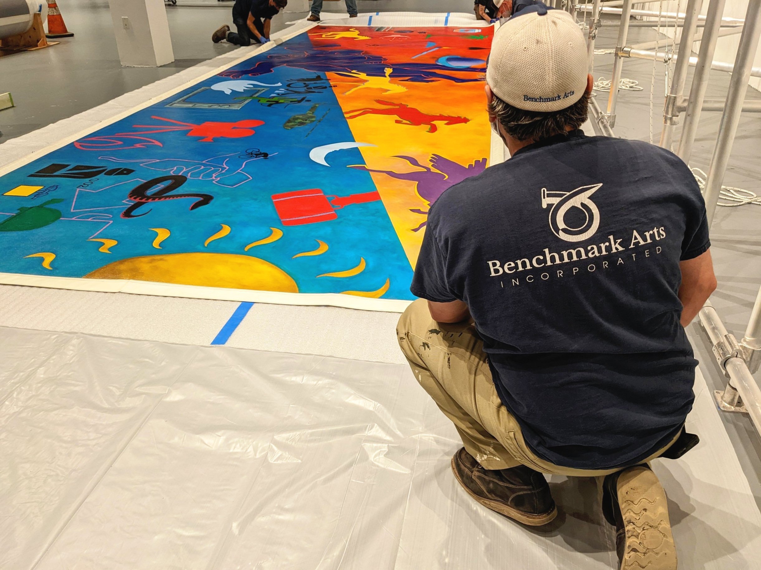  Bringing creativity to life   Benchmark Arts provides concept development, specialty fabrication, and installation services to artists, cultural institutions, and entertainment companies. 
