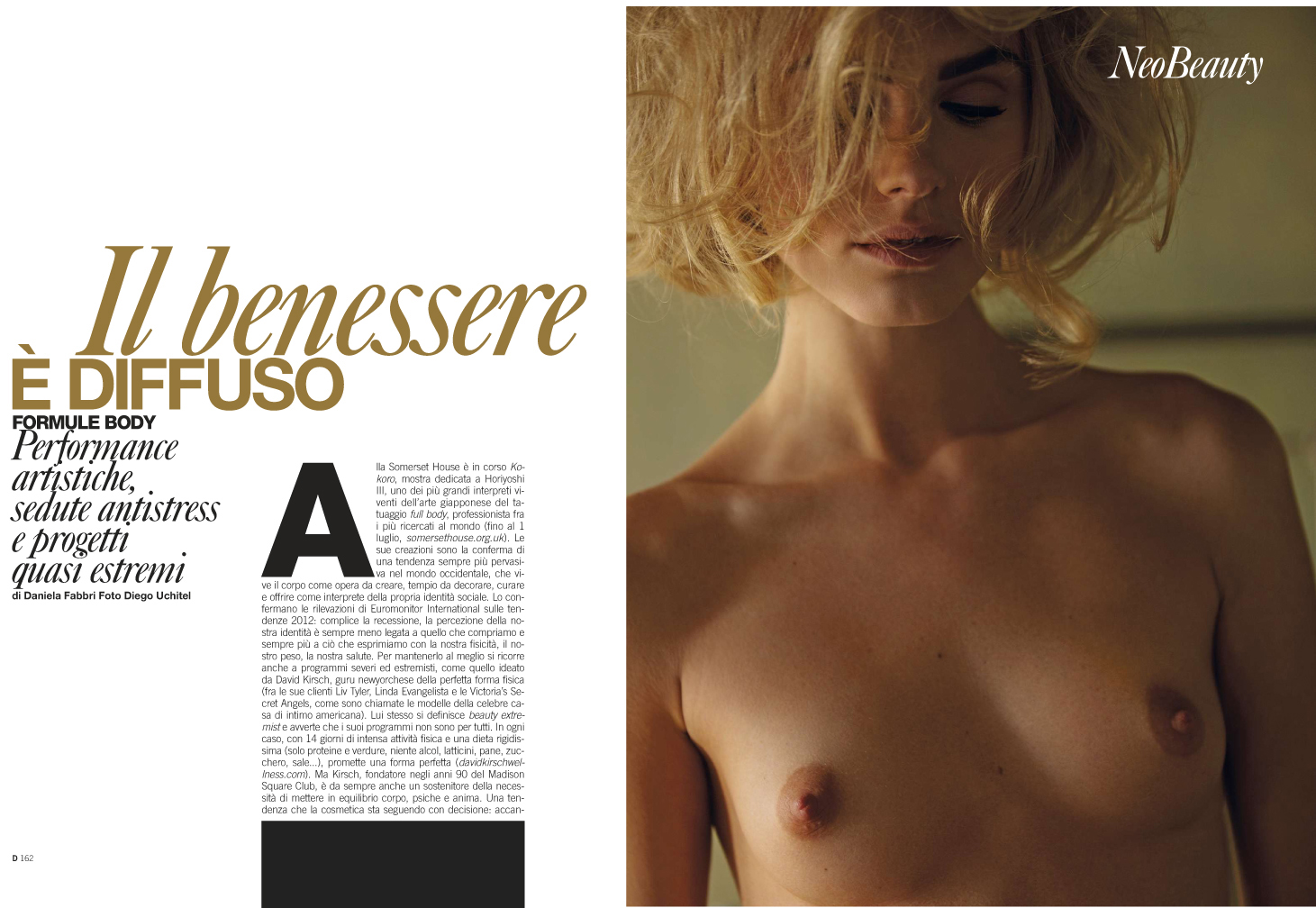 Neo Beauty For D Magazine Photographed by Diego Utchitel