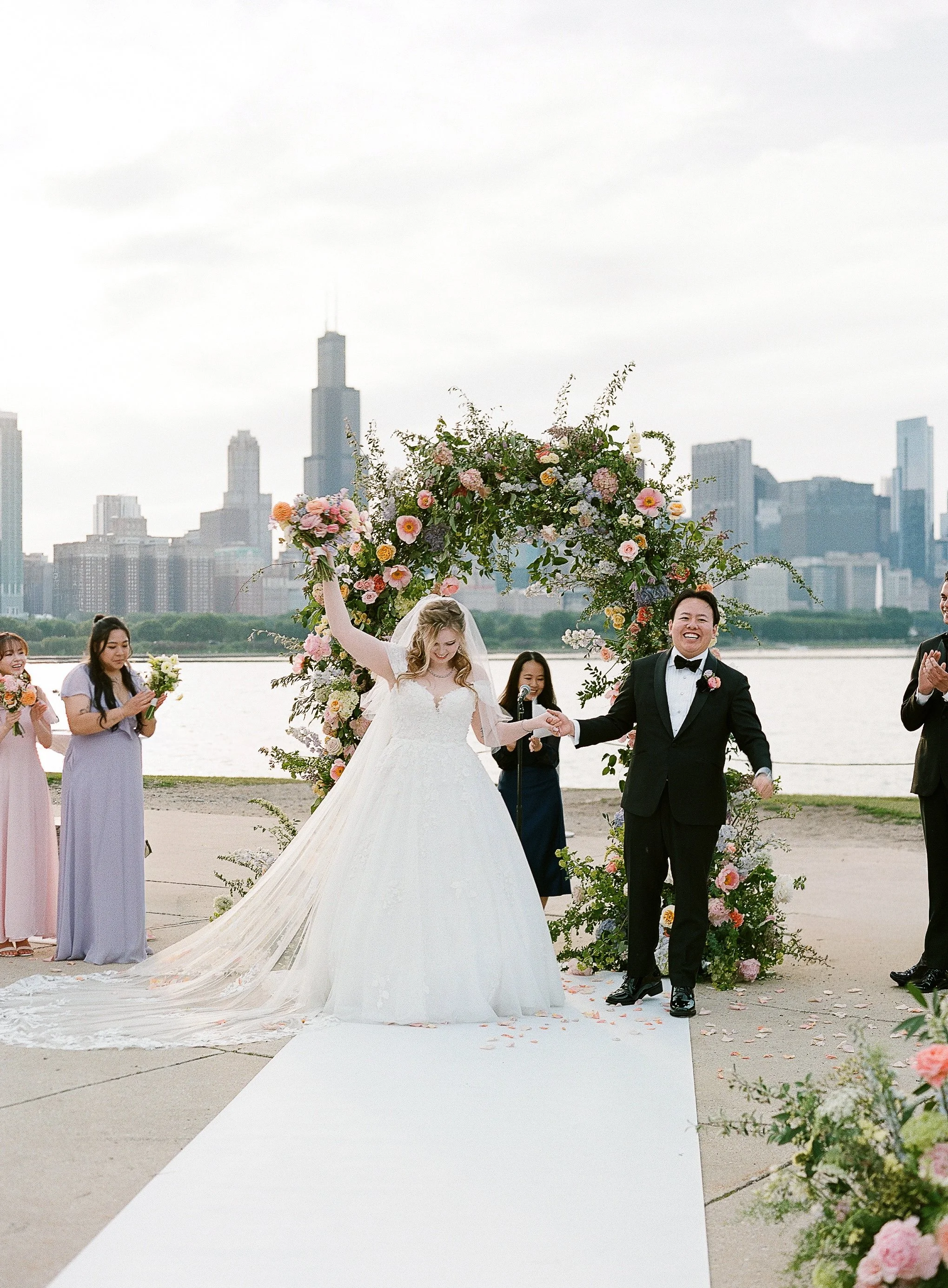 Bonphotage Chicago Wedding Documentary Film Photography - Chicago Adler Planetarium
