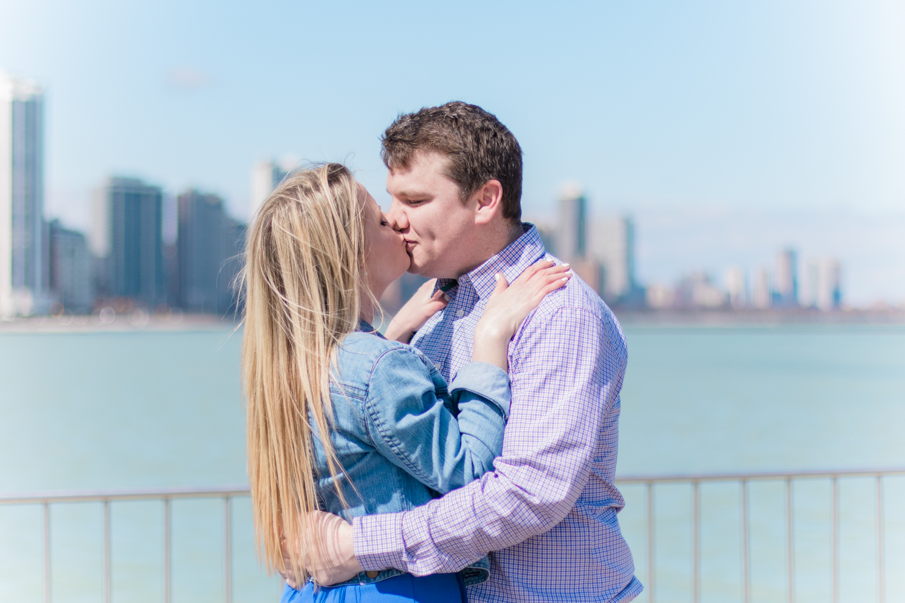 Bonphotage - Chicago Skyline Engagement Session