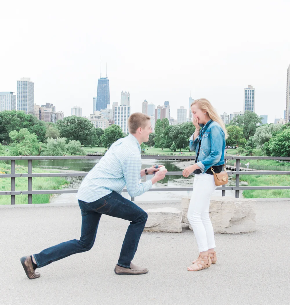 Bonphotage - Ben + Colleen - Surprise Chicago Proposal!