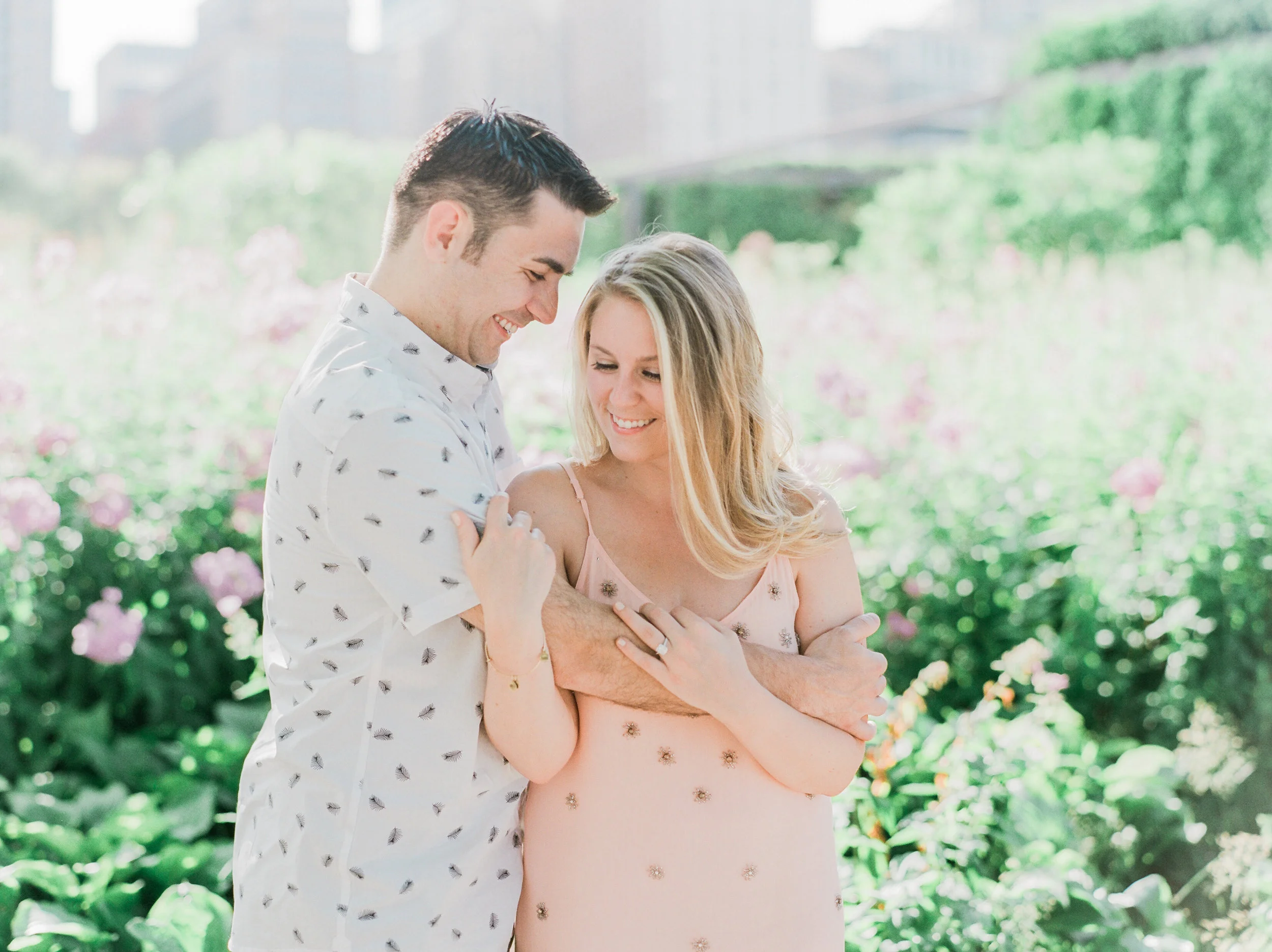 Bonphotage - Carolina + Jeff Millenium Park Engagement Session