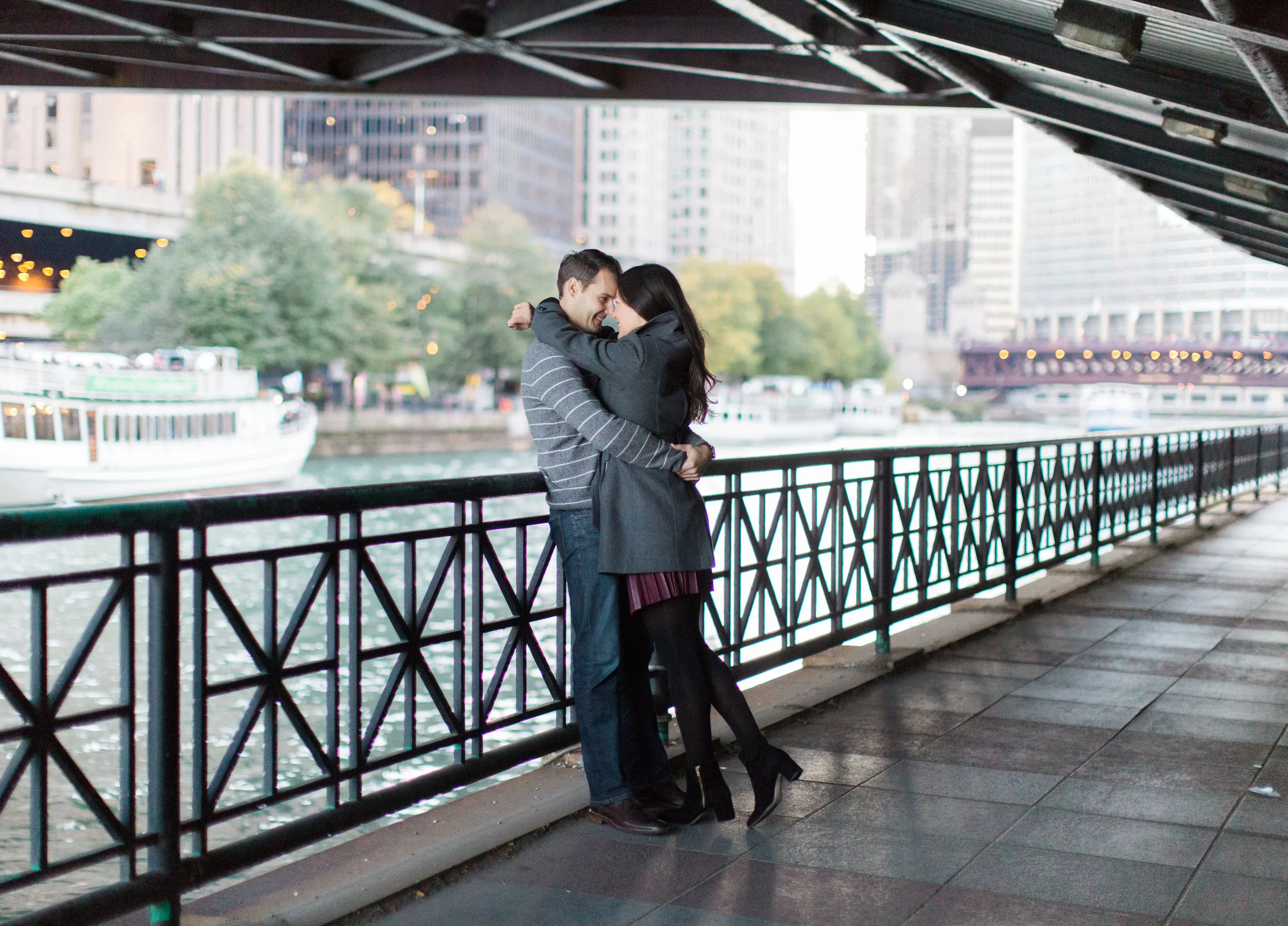 Bonphotage Downtown Chicago Engagement Photography - Kiki + Chris 
