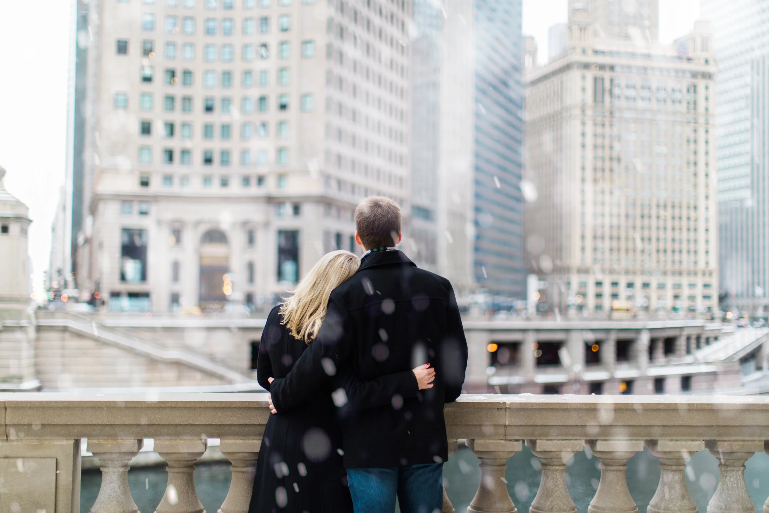Bonphotage Winter Engagement Photography - Katie + Dan 