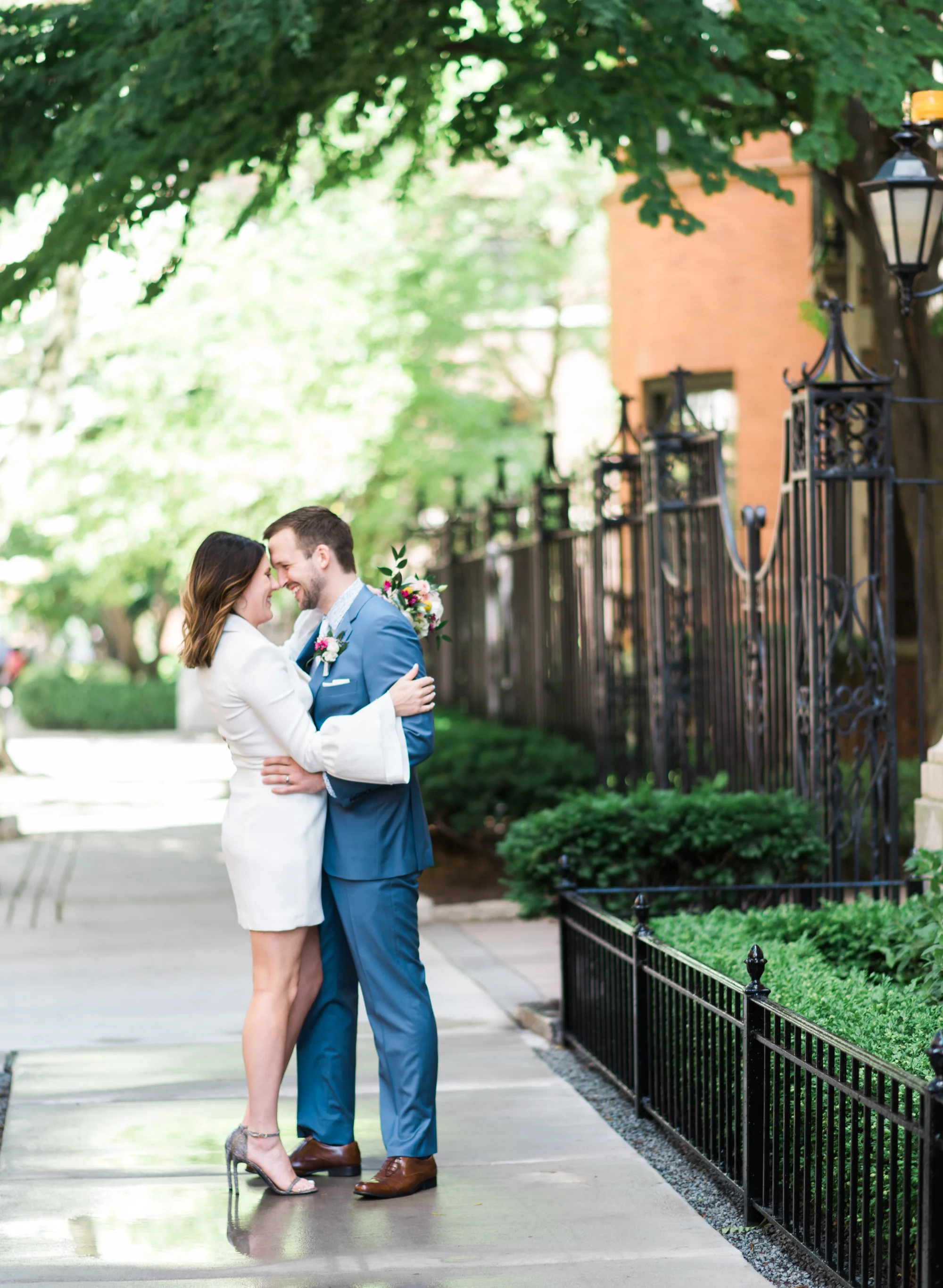 Bonphotage Elopement Photography - Gold Coast Chicago Roofdeck - Kendal + Olav 