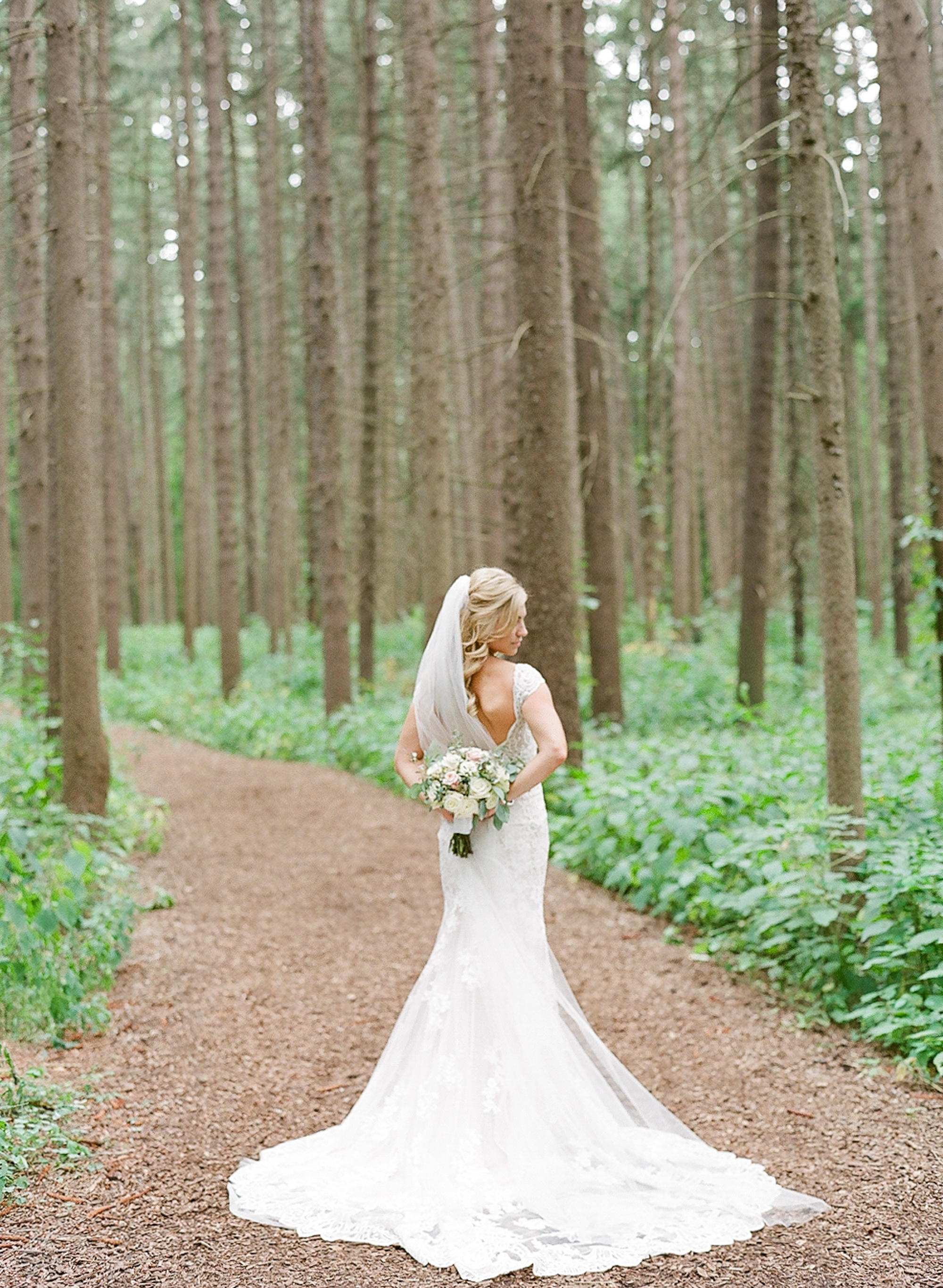 Bonphotage Chicago Film Wedding Photography - Morton Arboretum - Lauren + Steve