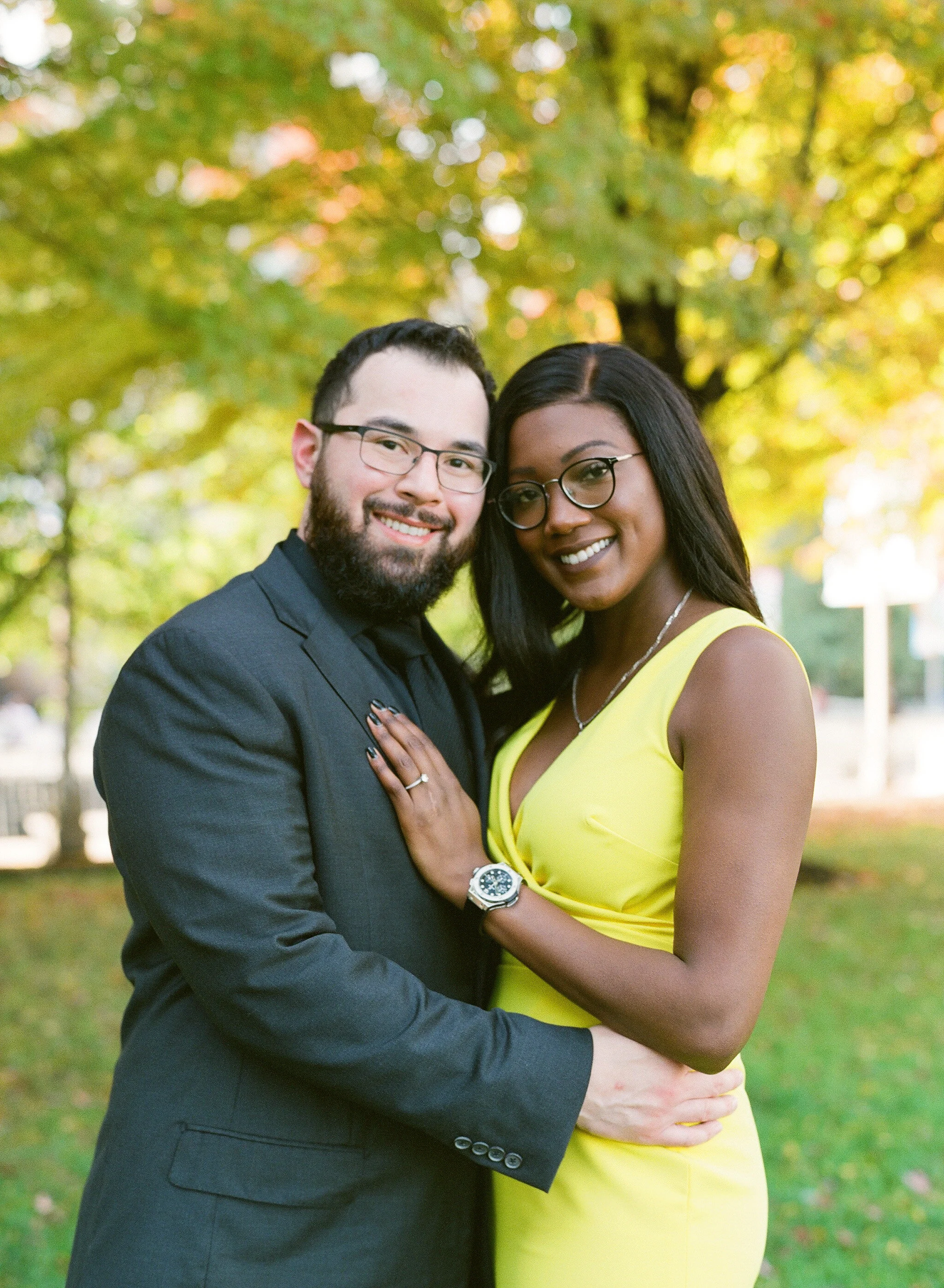 Bonphotage Chicago Film Engagement Photography - Millenium Park - Devon &amp; Daniel 