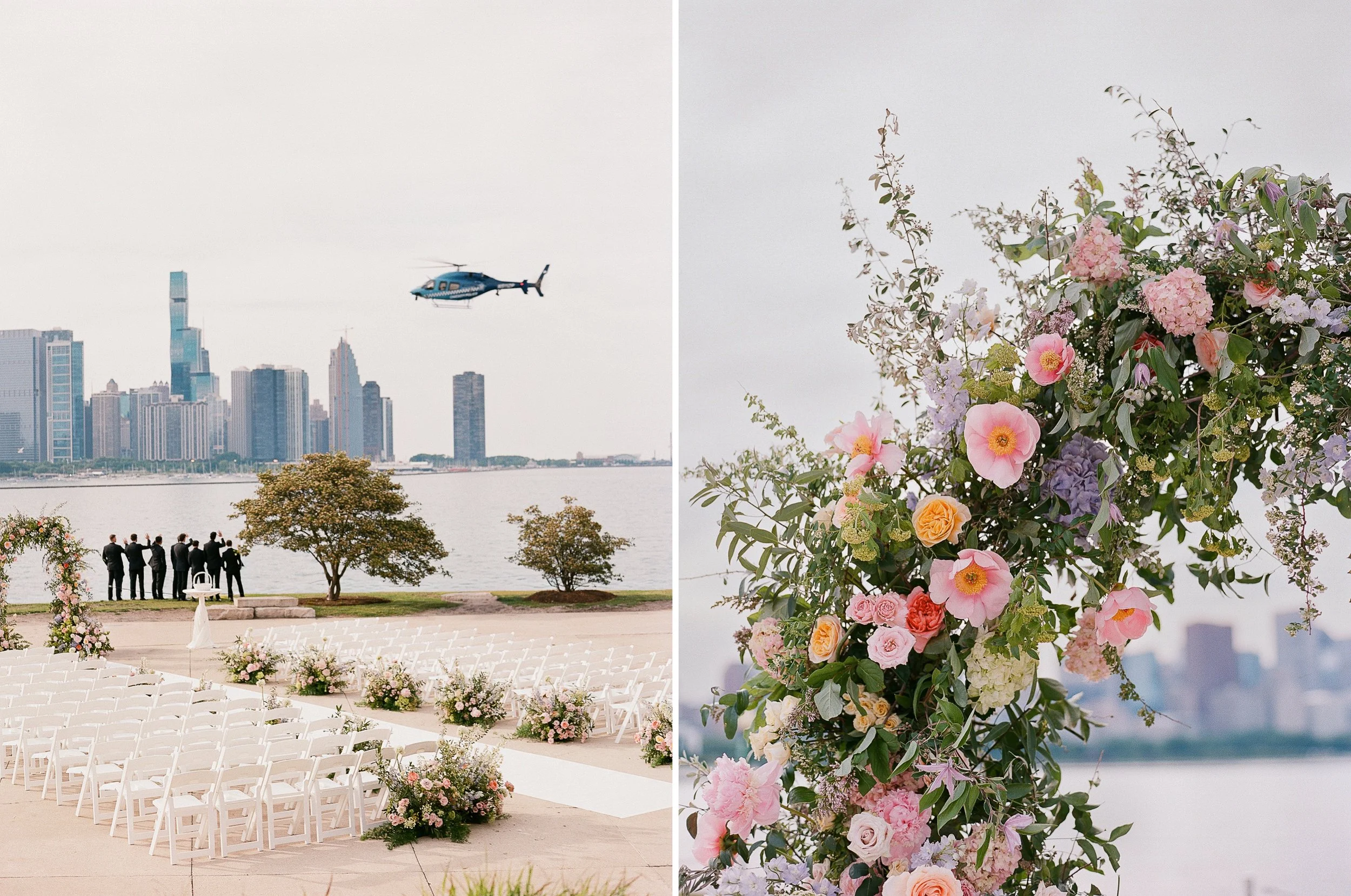 Bonphotage Chicago Wedding Documentary Film Photography - Chicago Adler Planetarium