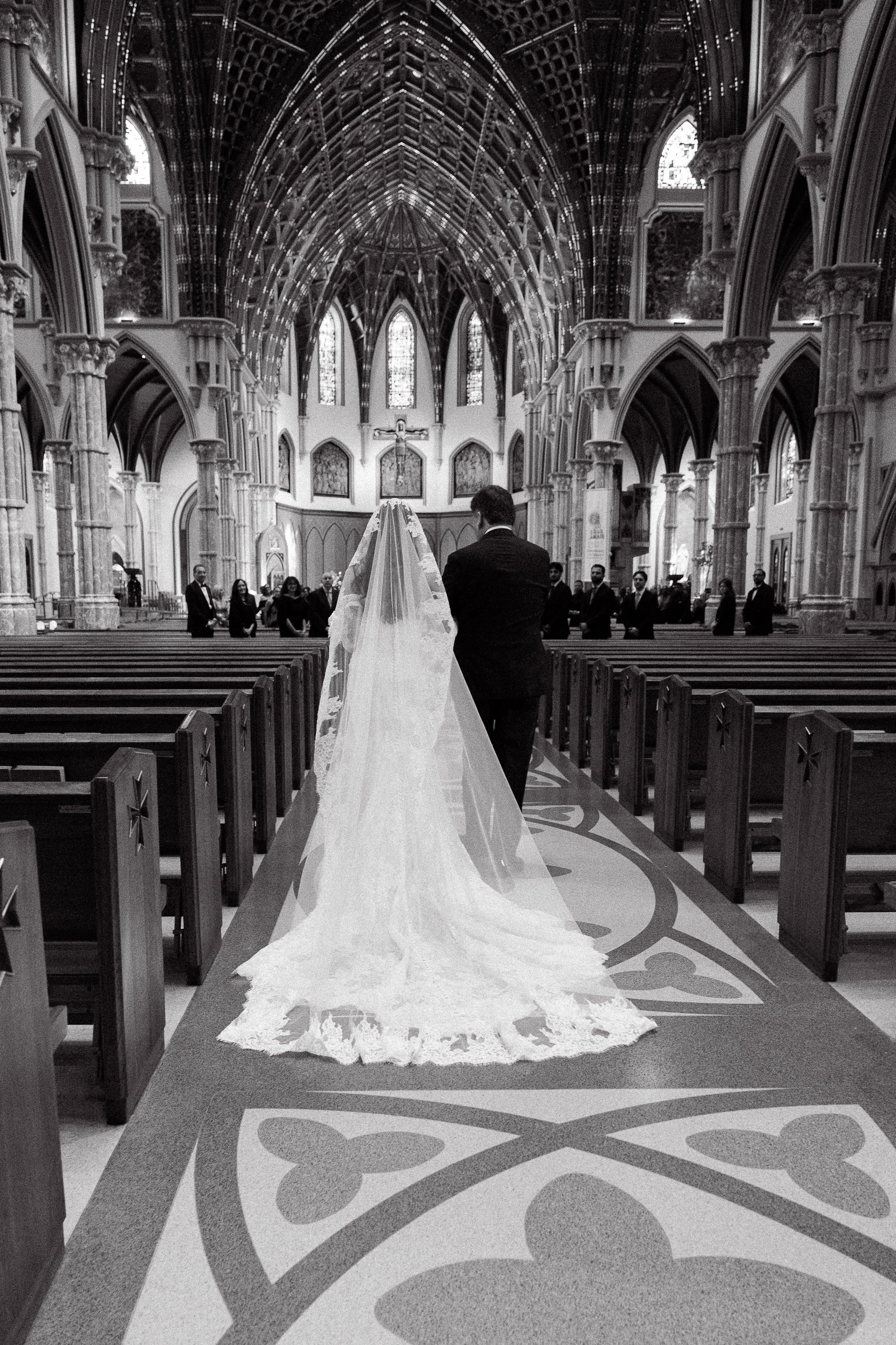 Bonphotage Chicago FIlm Wedding Photography - Holy Name Cathedral and RPM Events
