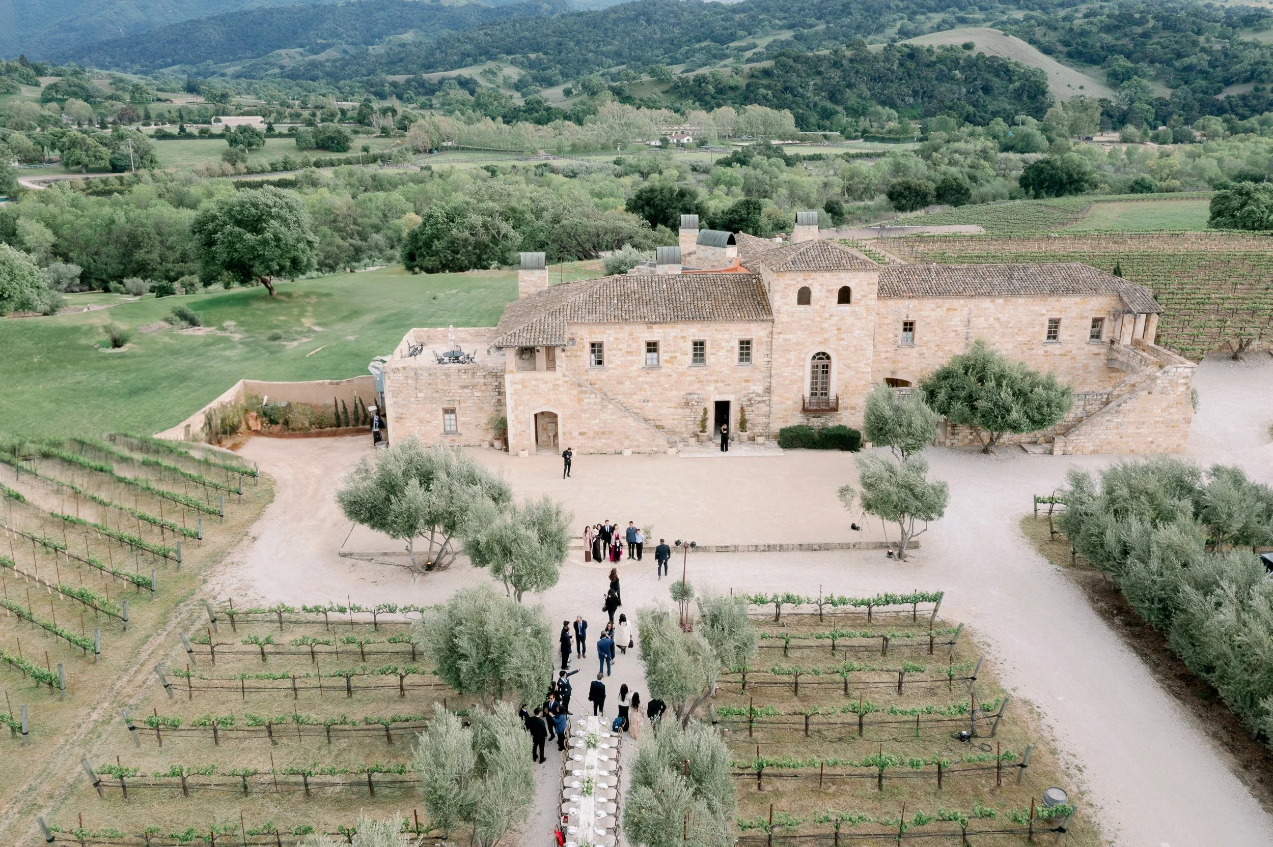 Sunstone Villa Winery Santa Ynez Wedding Welcome Dinner - Bonphotage Chicago and Los Angeles Fine Art Wedding Photography and Videography