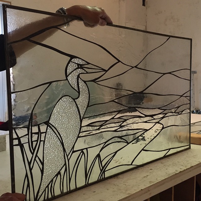  This panel was designed in collaboration with LBI local artist Missy Maschal and fabricated at SwellColors. 