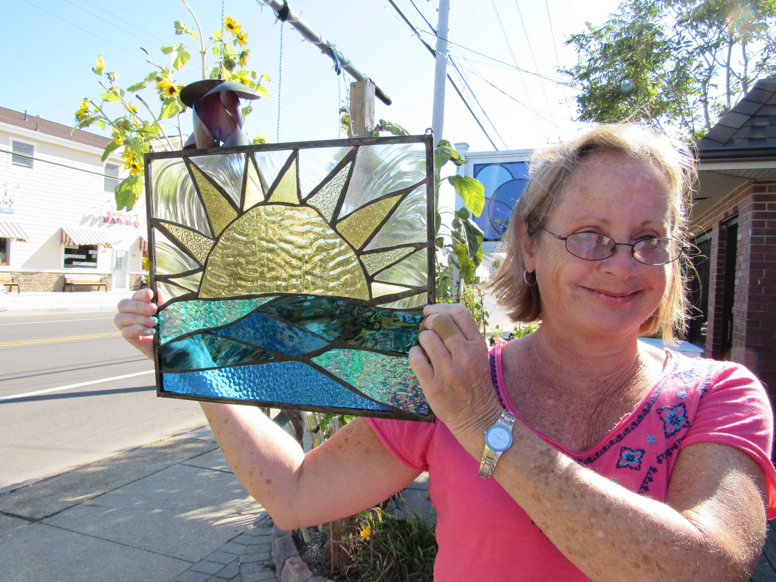 Class Highlight: Stained Glass Window