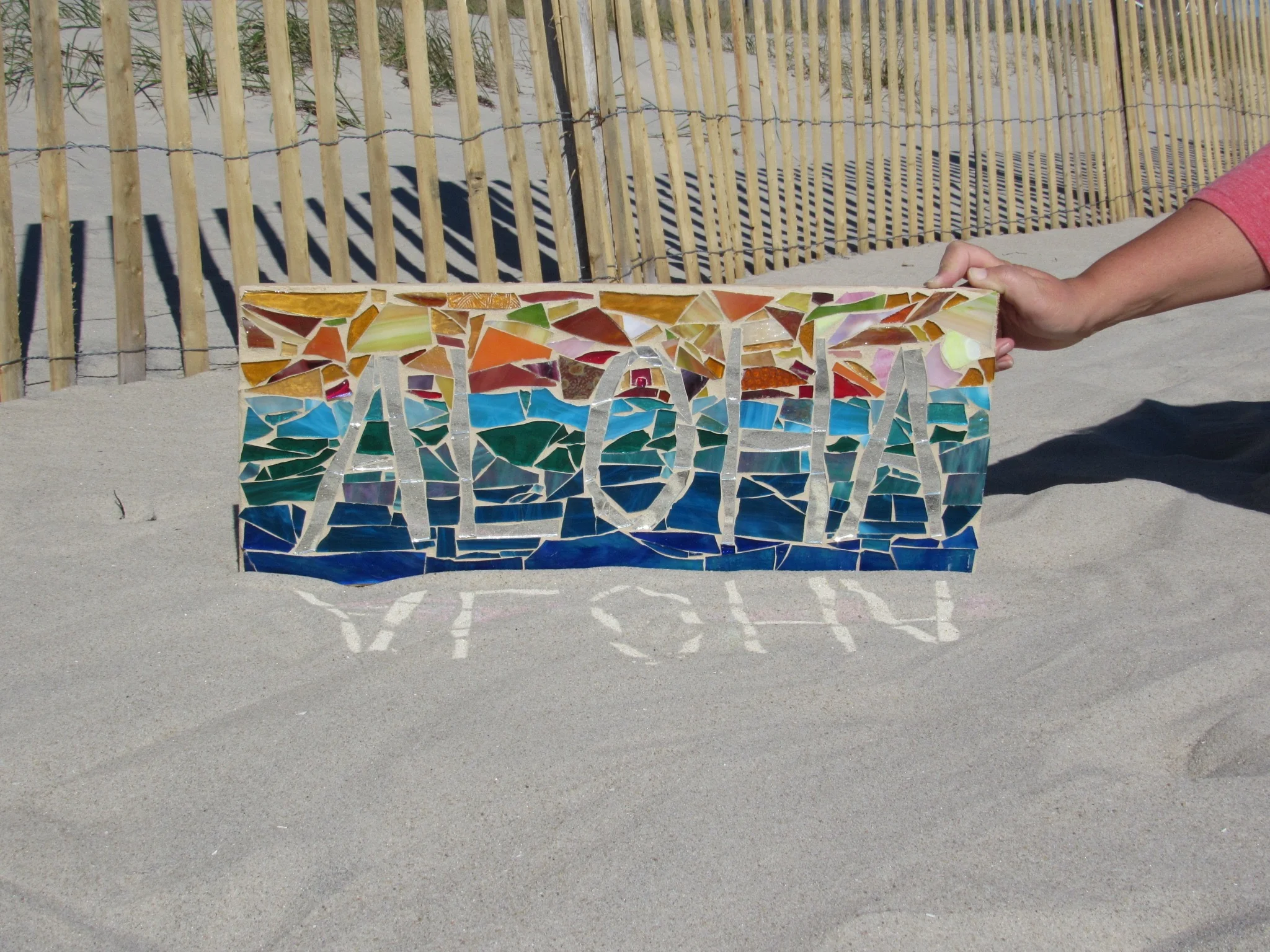 Aloha Mosaic Wall Art- 1