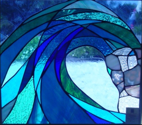 Stained Glass Collection.100 Waves of Summer-8.17-Head High Turquoise.jpg