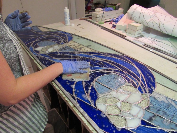 A Peak at the Process: How Do You Solder Stained Glass