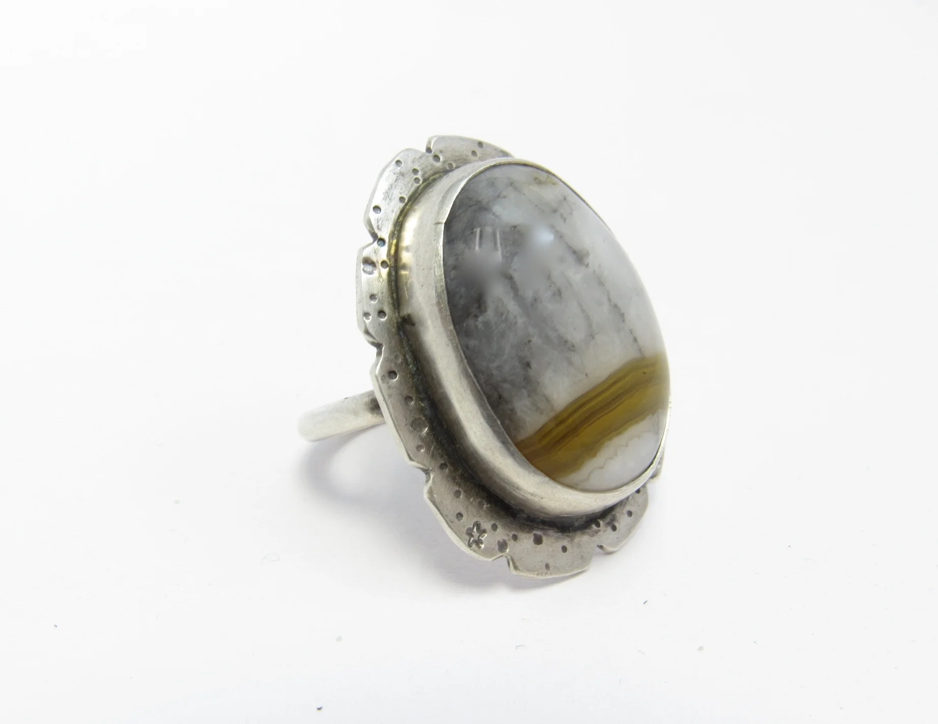 unique sterling silver ring