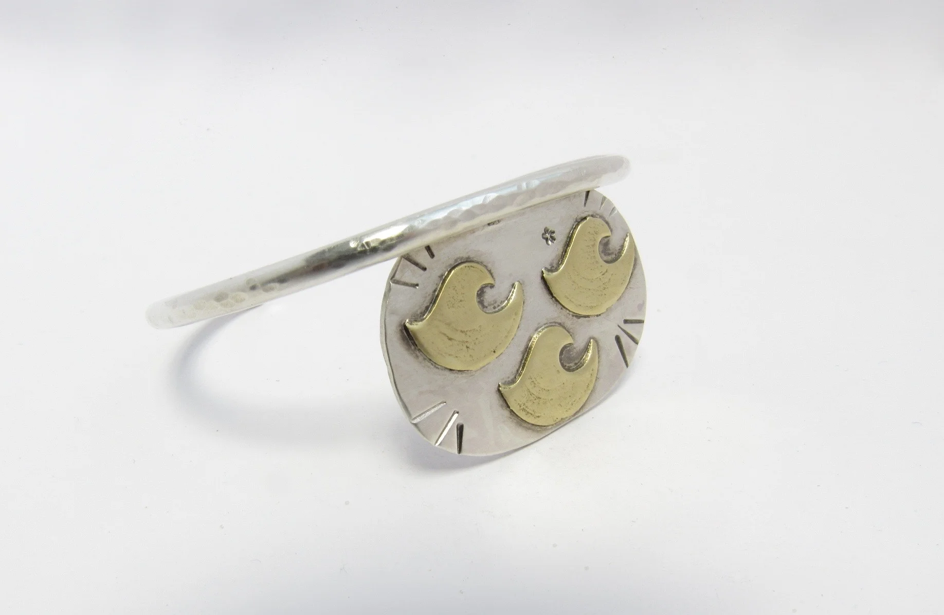 handcrafted sterling silver cuff