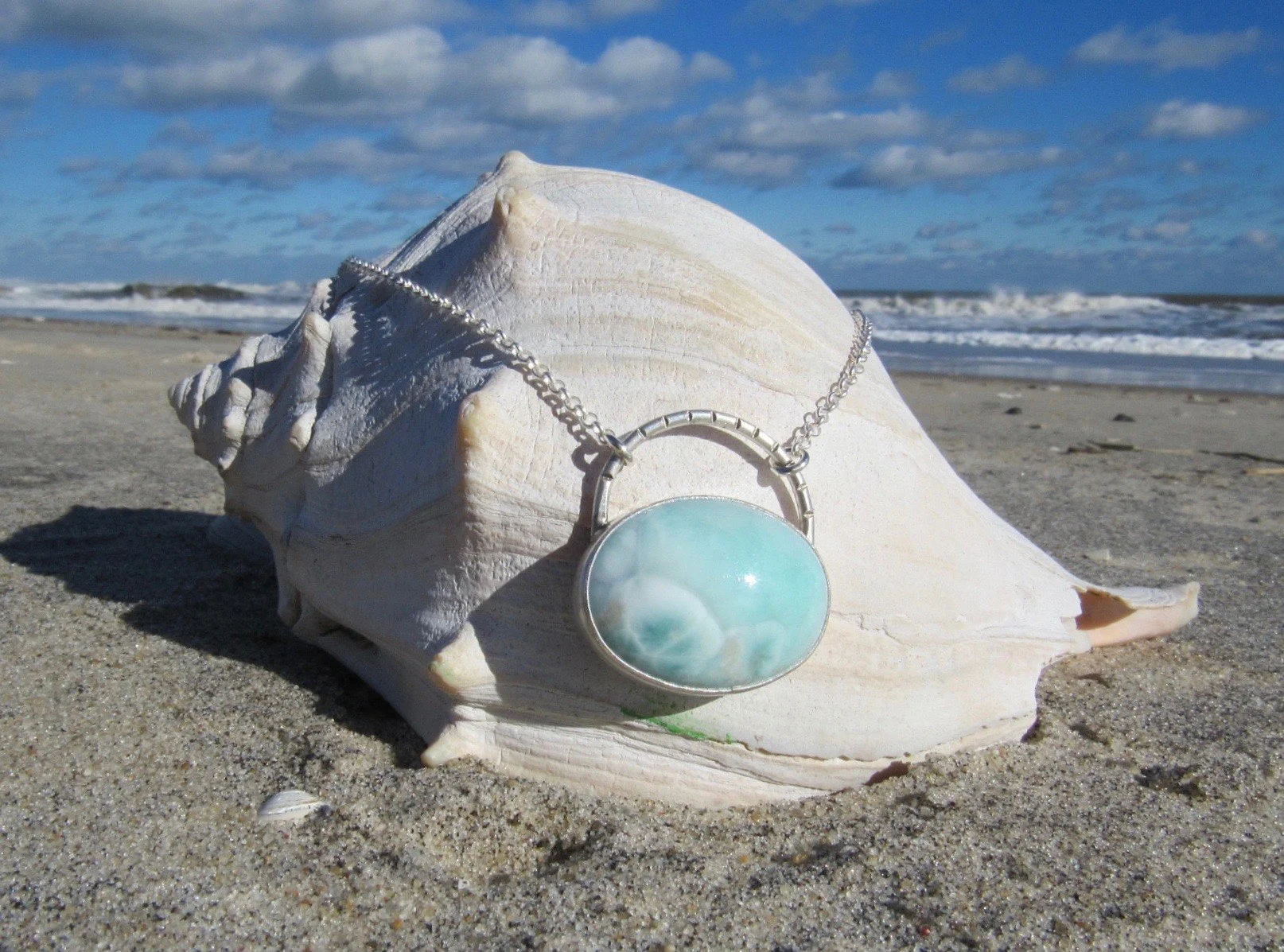 larimar necklace