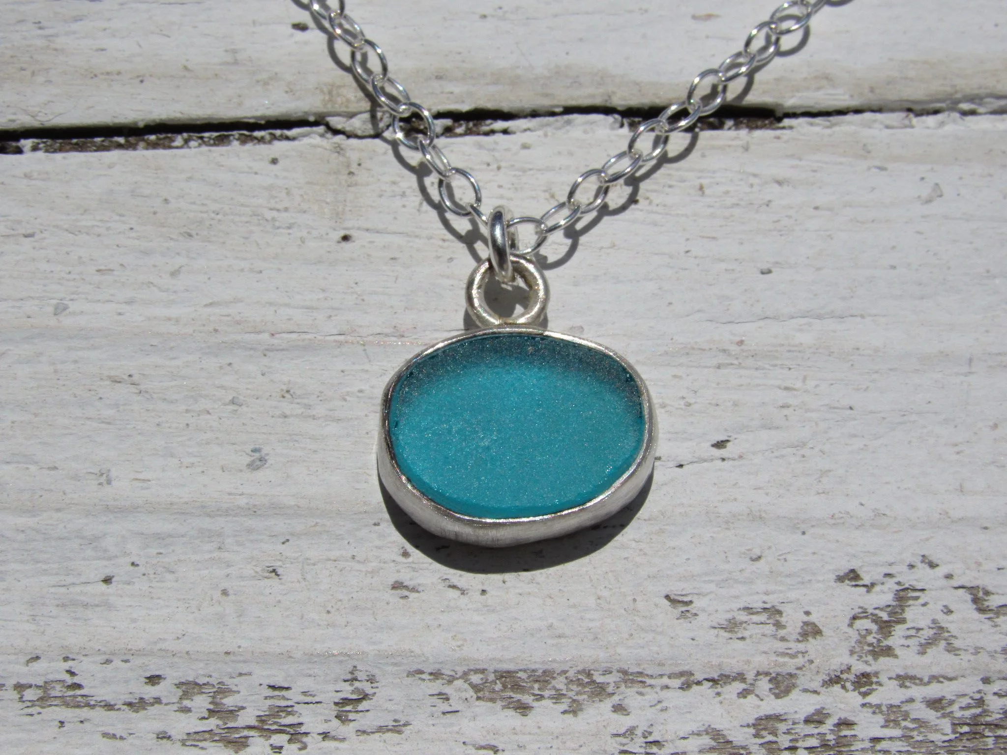 custom sea glass necklace