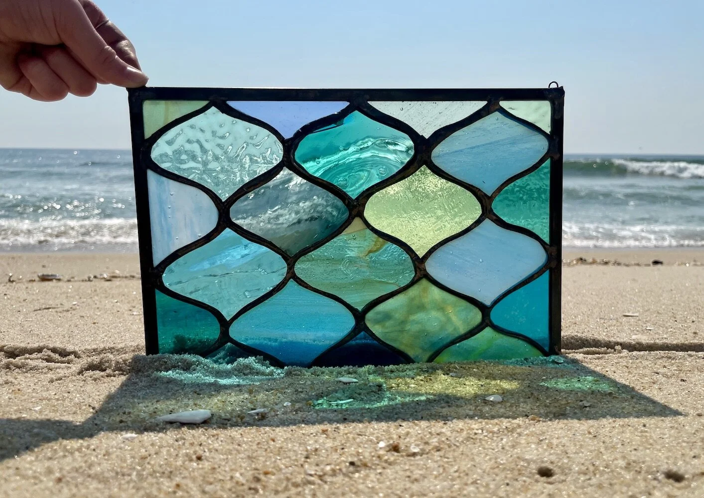 August 27 - Summer Sway Ocean — SwellColors Glass Studio