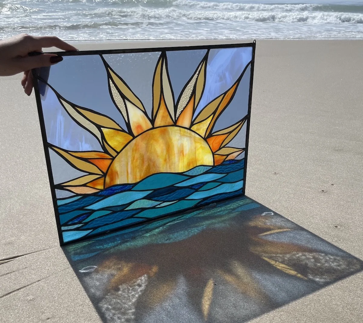 9.23.Sun over water.Limoncello.Stained Glass Sun Windows.2.jpeg