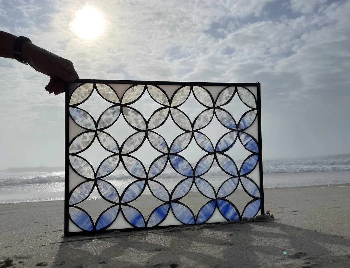 10.13.Islamic Circles Pattern.Limoncello.Stained Glass Sun Windows.2.jpeg