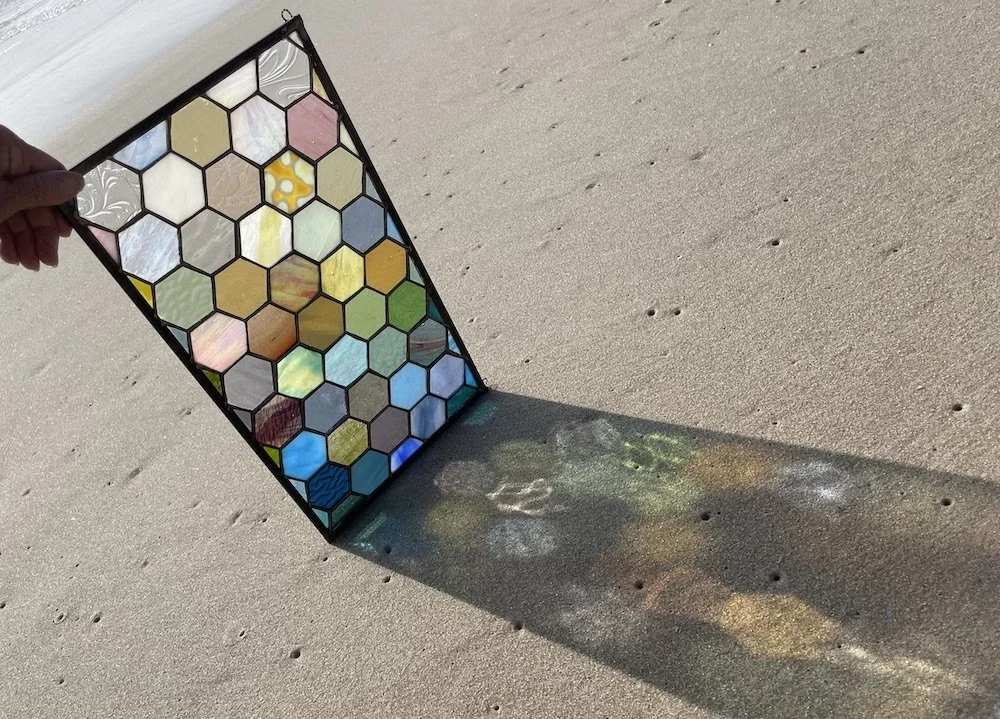 11.3.Blue Ombre Honeycomb.Limoncello.Stained Glass Sun Windows.4.jpeg