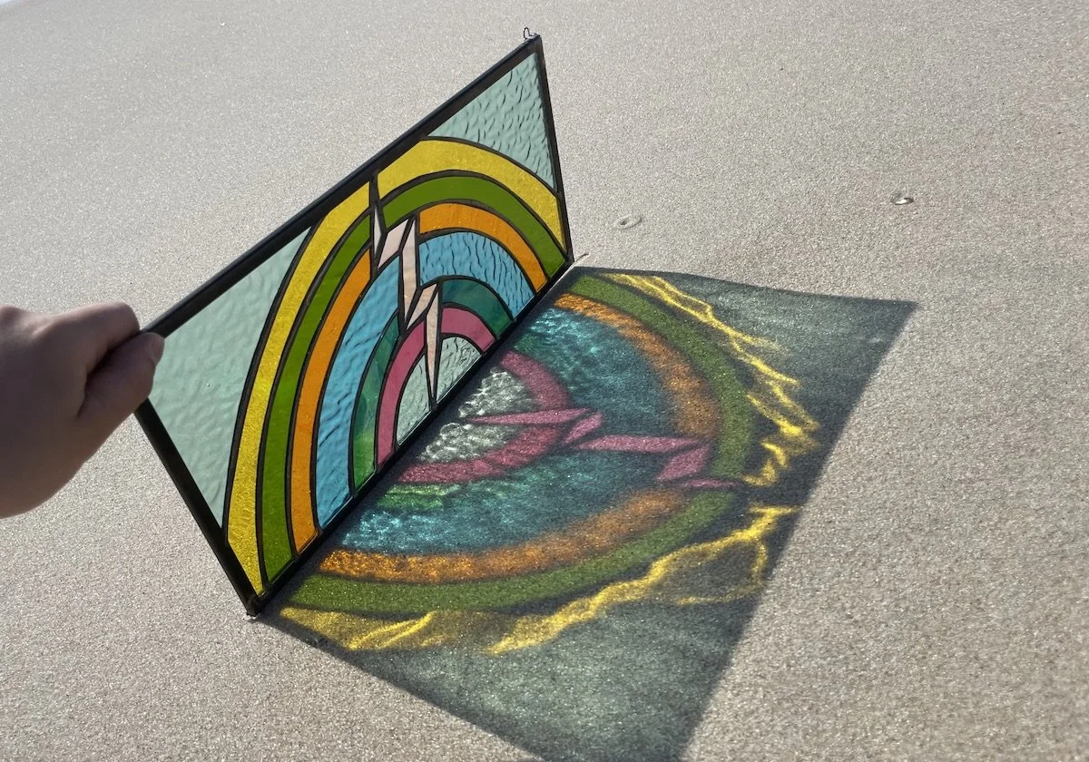 11.14.Rainbow Lightning Strike.Limoncello.Stained Glass Sun Windows.2.jpeg