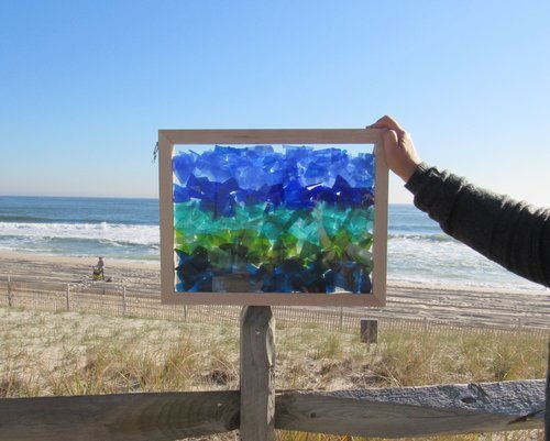 Sea Glass Inspired Seascapes- Kelp Forest