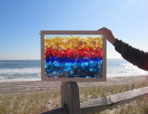 Sea Glass Inspired Seascapes- LBI Sunrise