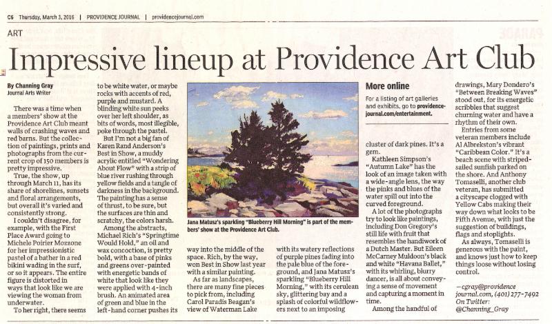 The Providence Journal, March 3, 2016