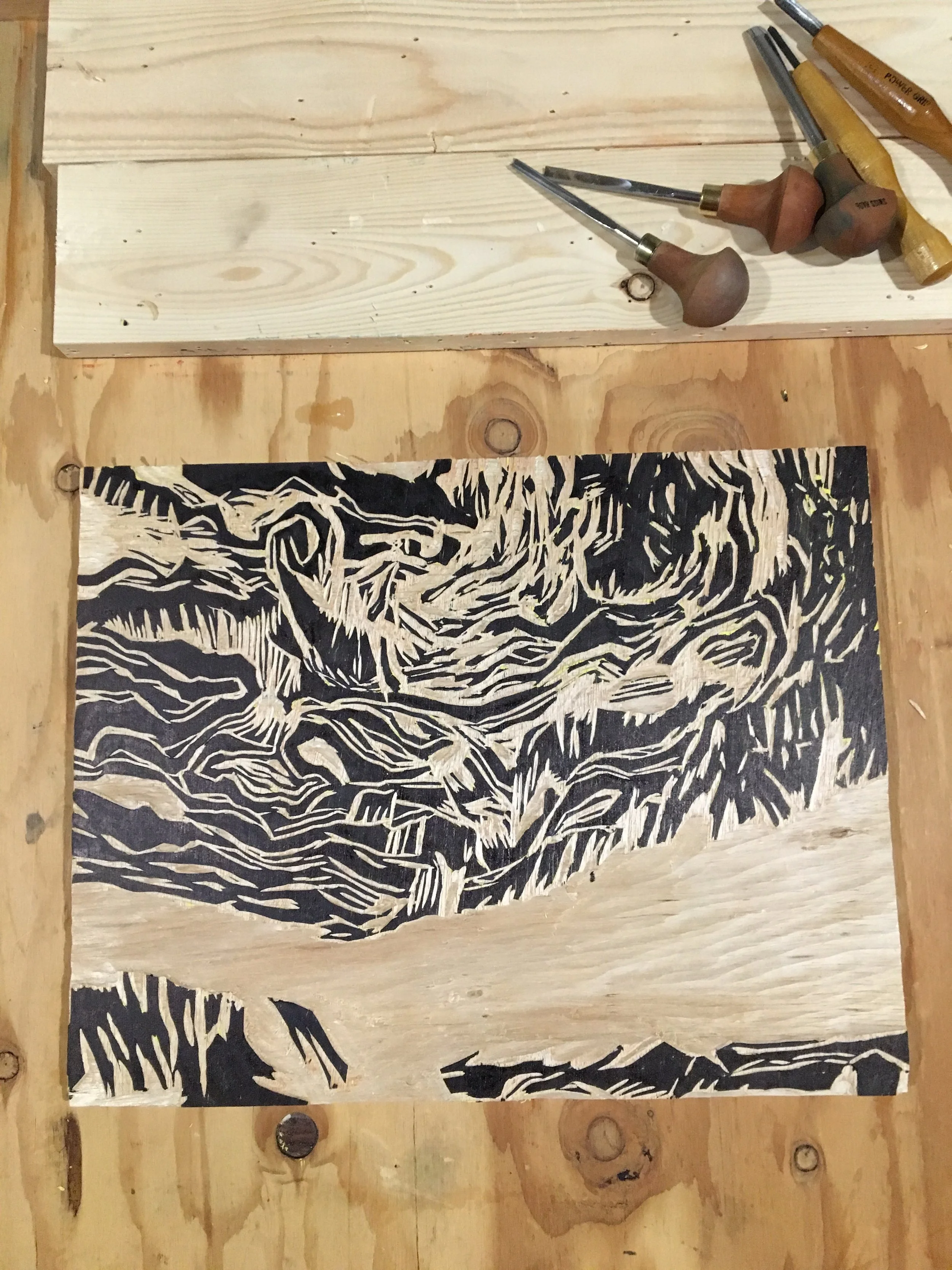 Carving the Sky Block