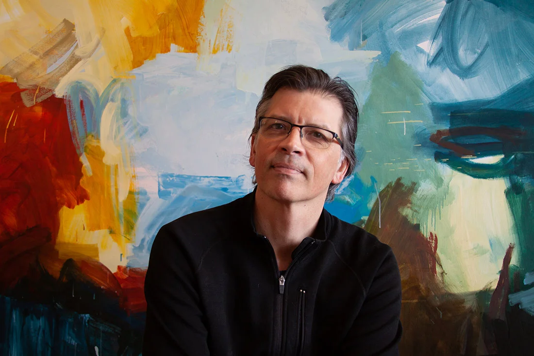 Michael Rich in the Studio, 2018