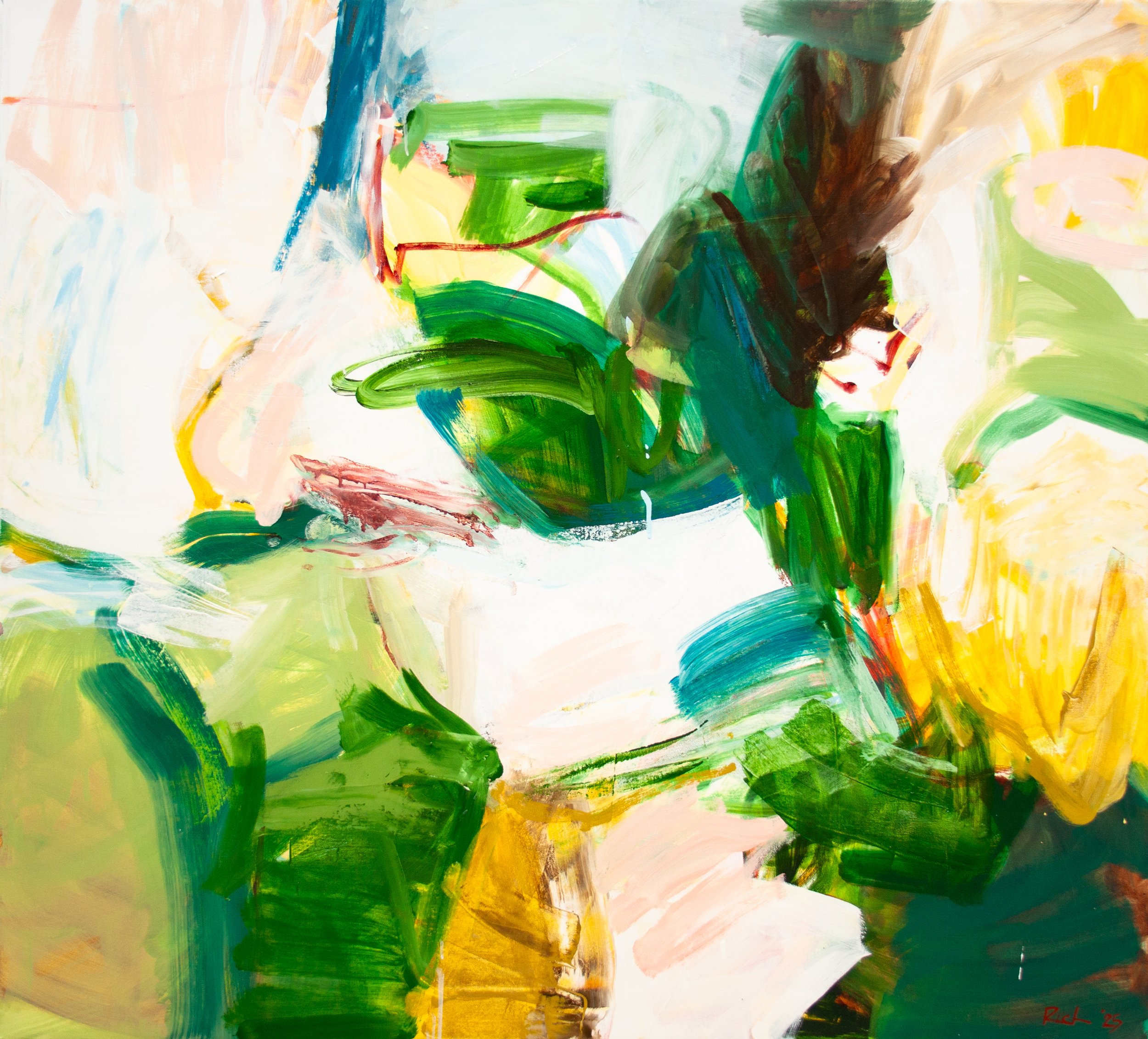 Wild Backyard, 40 x 44 in