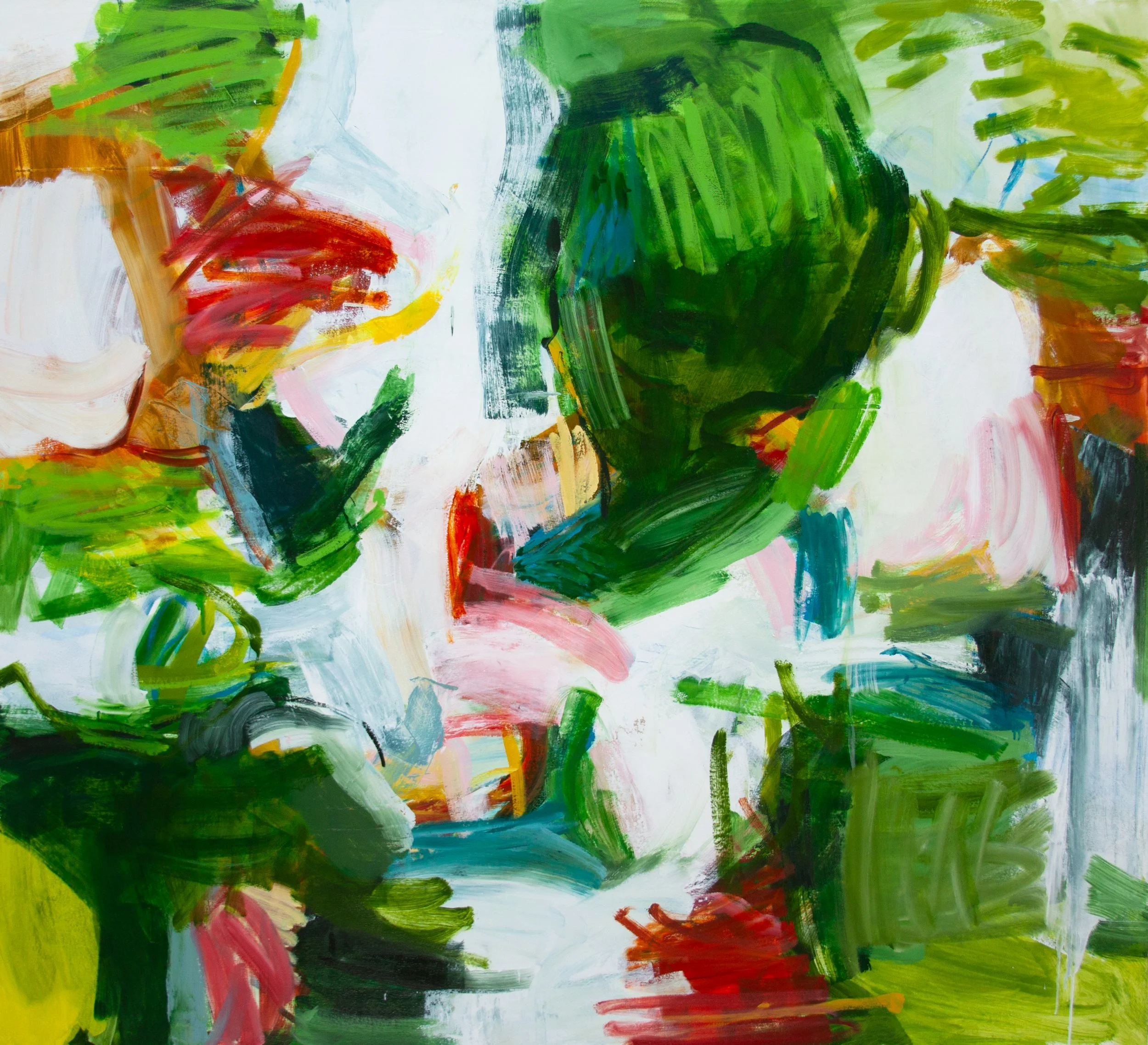 Thicket, 60 x 66 in