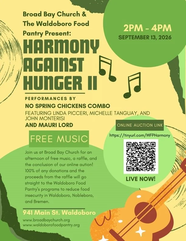 Concert to Benefit the Waldoboro Food Pantry