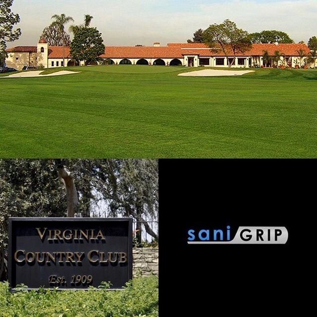 Super excited to have Sani-Grip outfit the best club in all of Southern California, The Virginia Country Club 🏌️! The first country club of many to come to enjoy a cleaner restroom experience. Thanks for your support VCC! #sanigrip #themostinnovativ