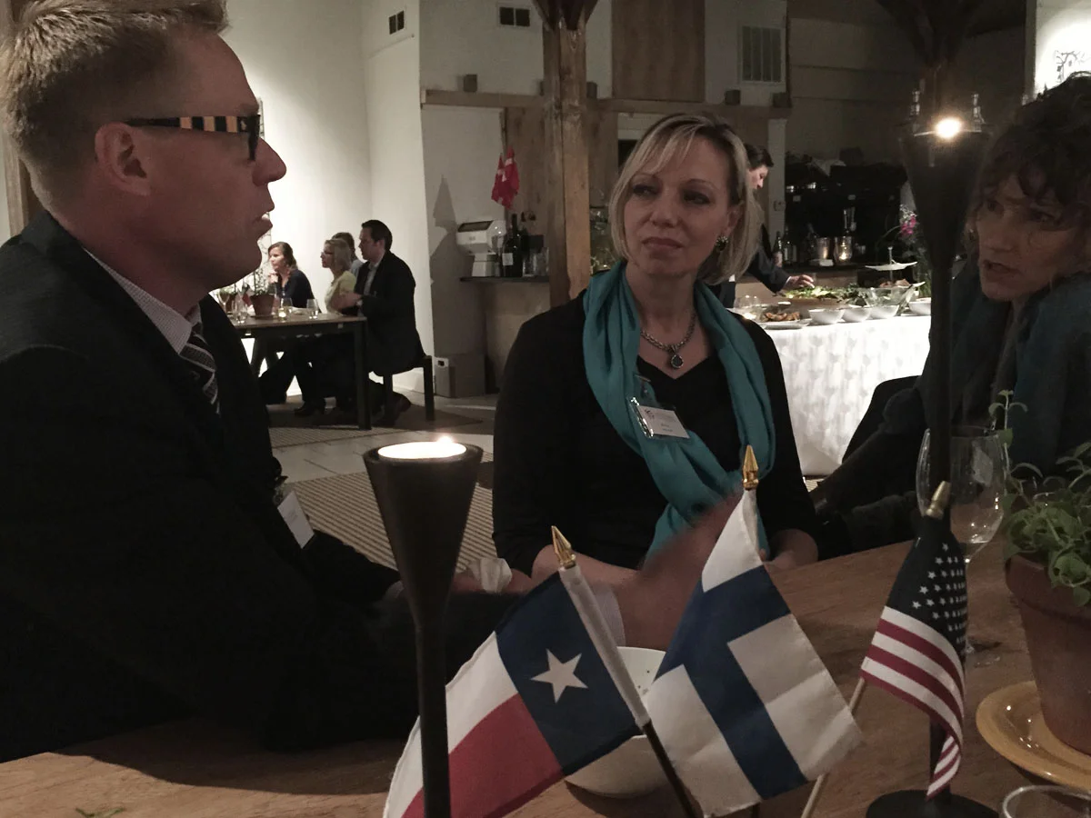 FACC Board member Antti Ekqvist, Inga Alanne and Elina Alanne