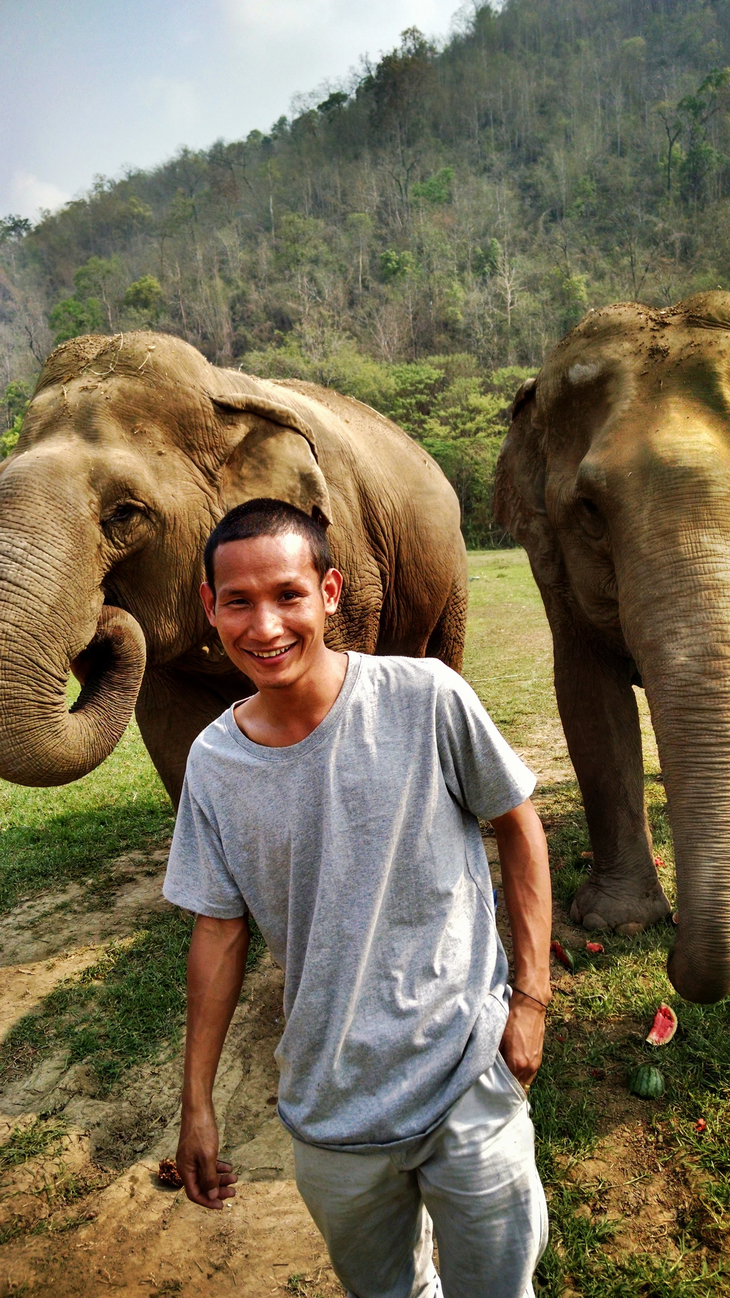 Danny, our guide at Elephant Nature Park
