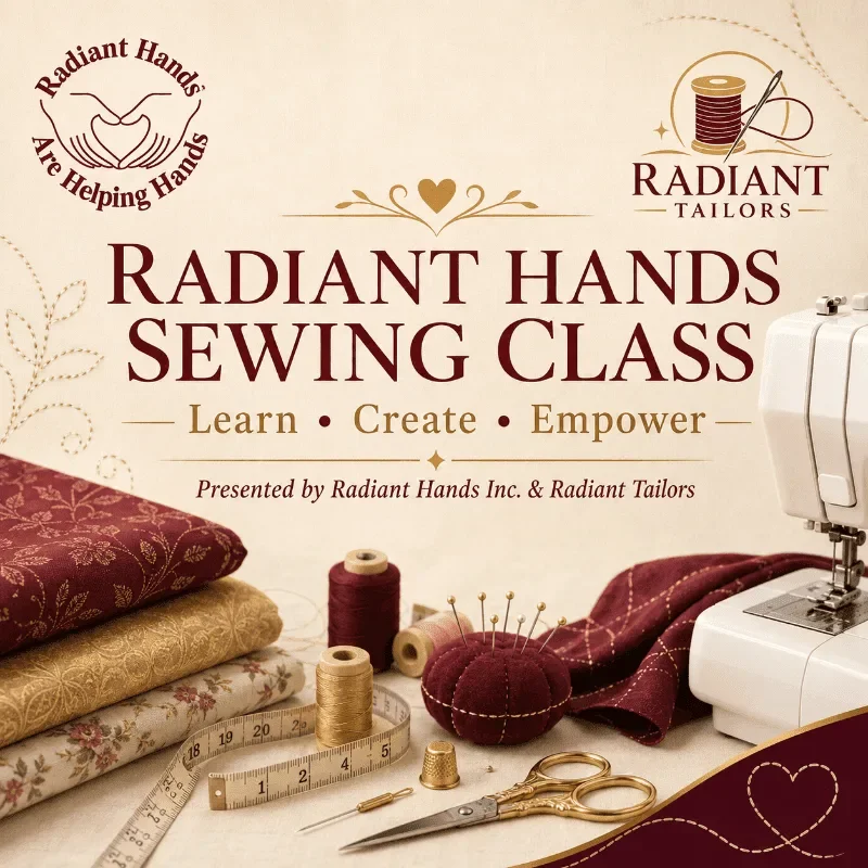 Radiant Hands Adult Sewing Classes