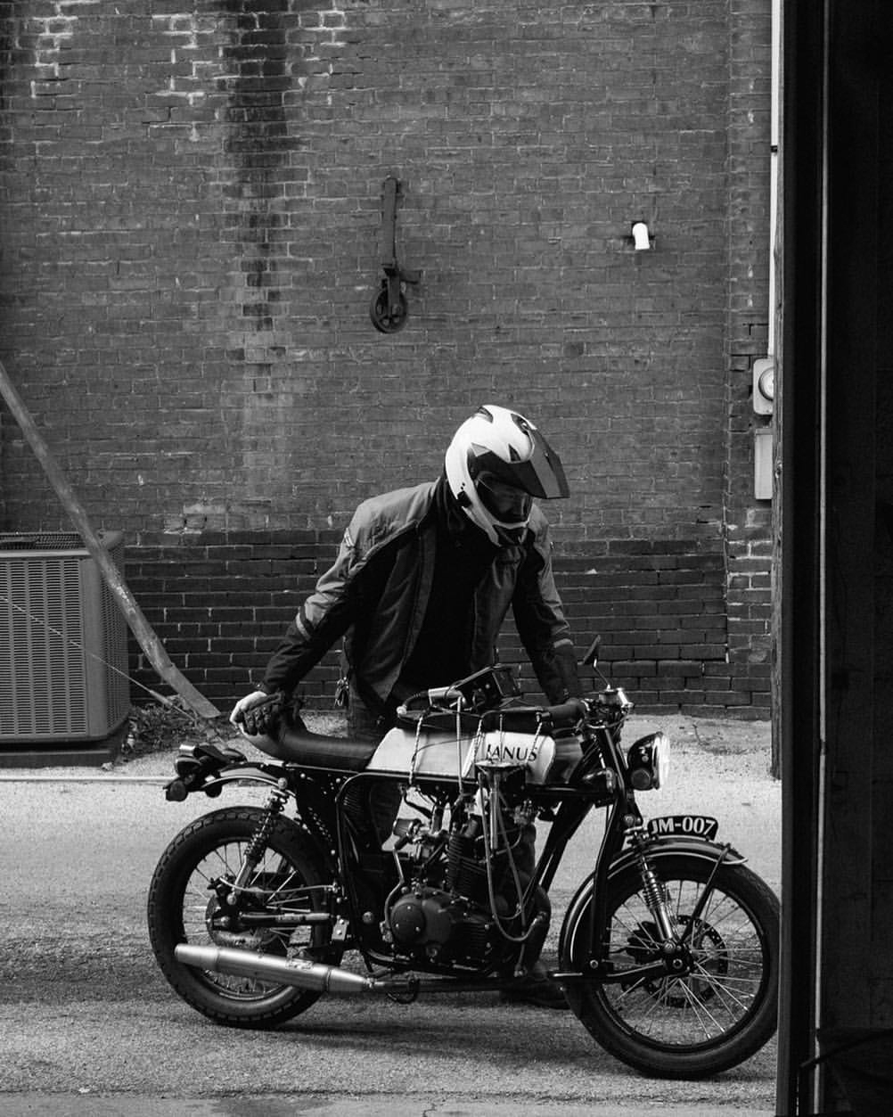 Yours truly taking the test bike out for another set of runs in the frigid northern Indiana winter.