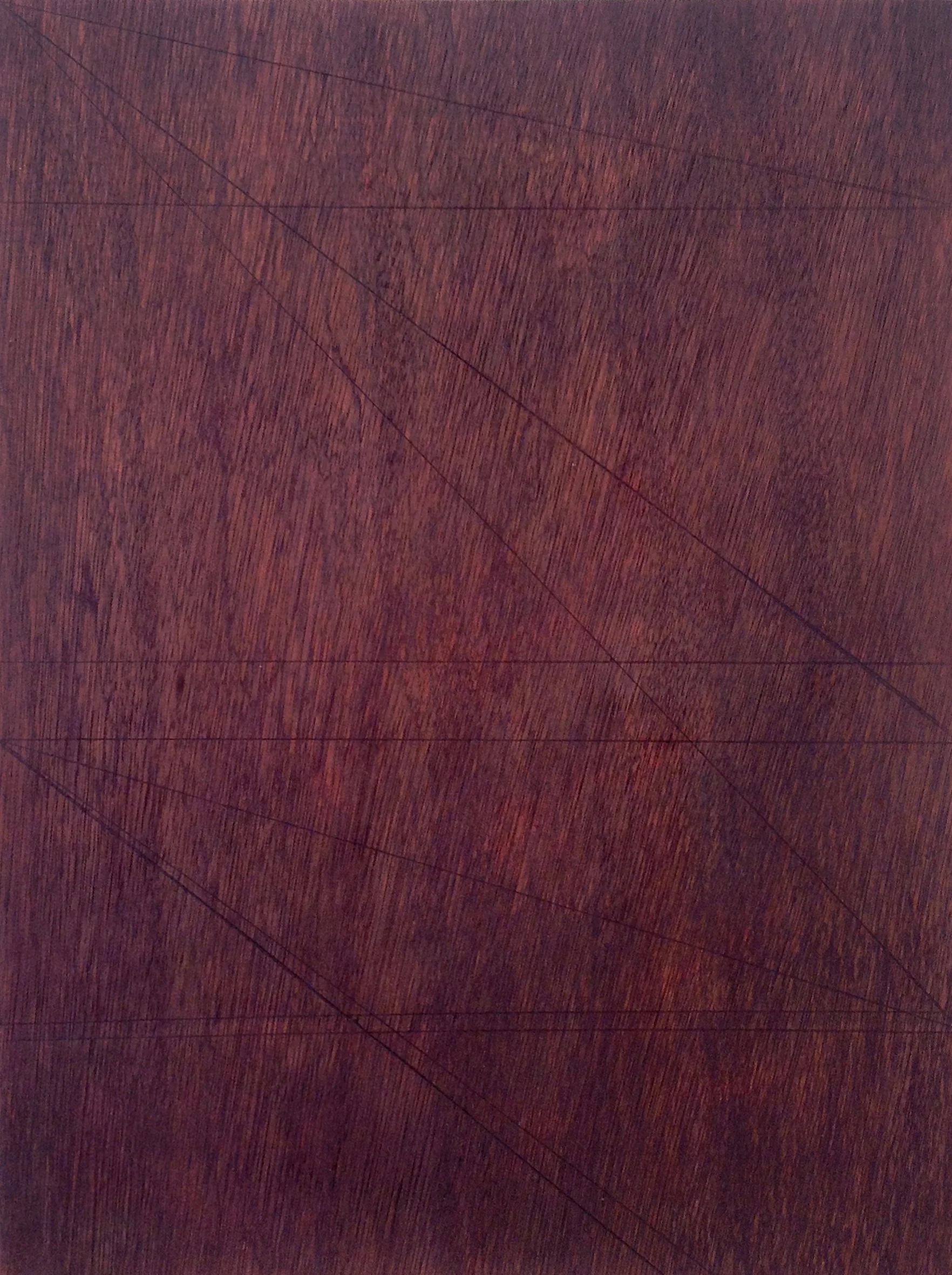 'That Place', 2014, oil paint and linseed oil on marine ply, 30 x 40 cm