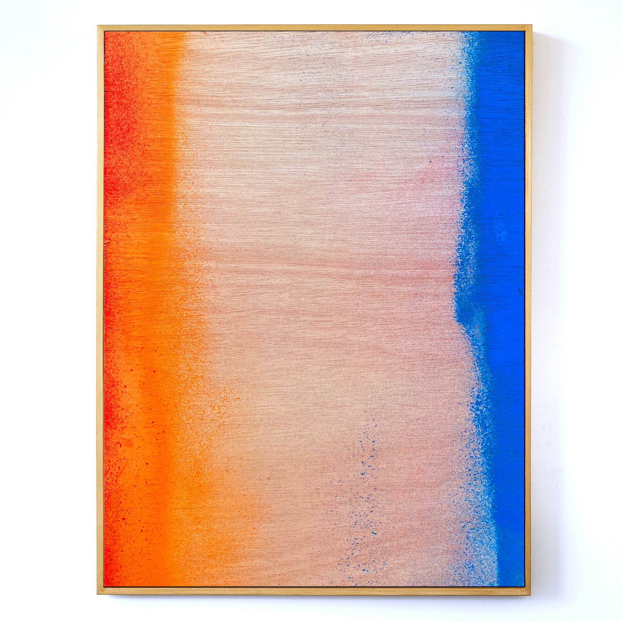 The Fall (After Rubens), spray paint on marine ply, 40 cm x 50 cm, 2022/3