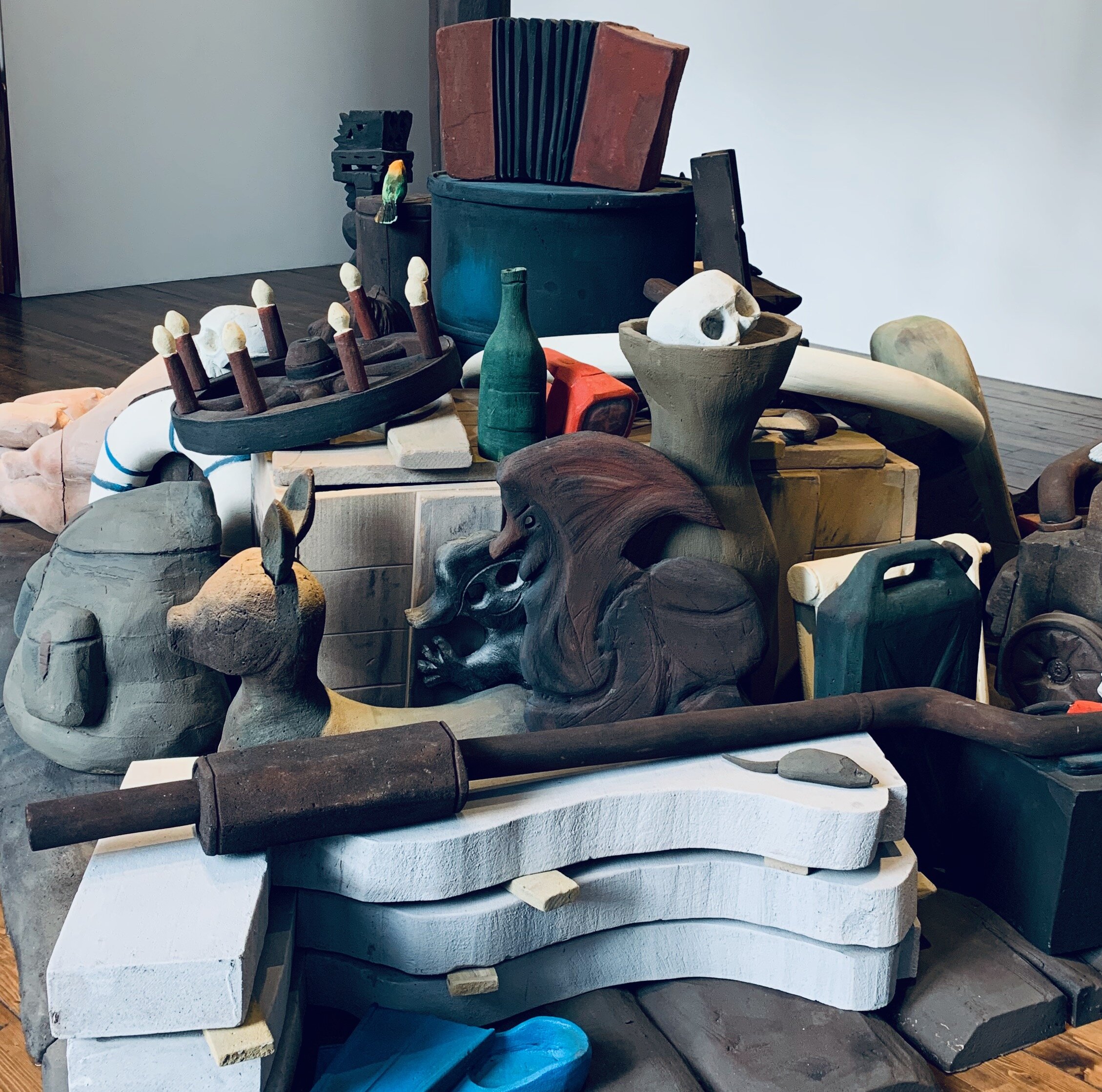  What just it is that makes the joyful pessimism of Fischly and Weiss so timely?(Fischly and Weiss in Sprüth Magers, American Pastoral in Gagosian)