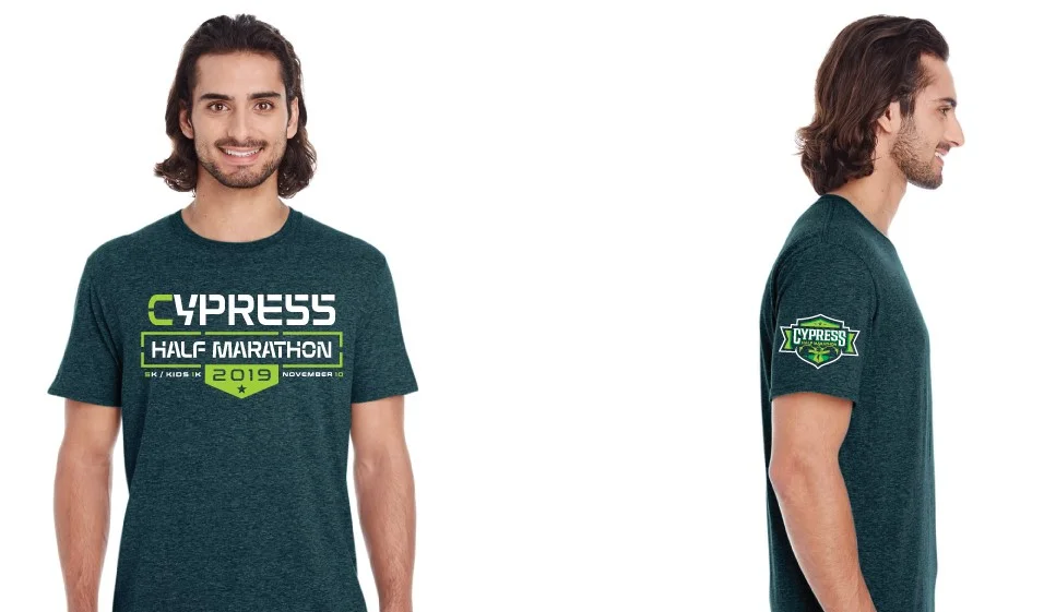 2019 Cypress Half Marathon Shirt
