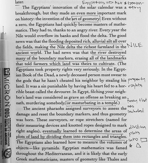 Egyptians & Geometry