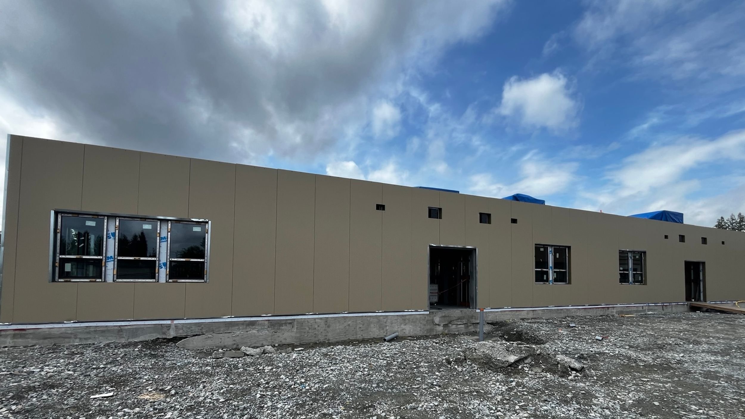 BLUE MOUNTAIN ELEMENTARY SCHOOL PREFAB ADDITION
